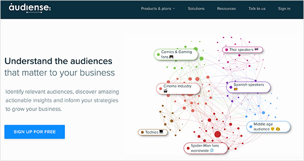 audiense-social-media-marketing-tool - RafflePress Audiense is a social media marketing tool that helps you understand your audience