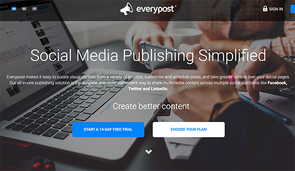 everypot-social-media-tools - RafflePress everypost social media publishing