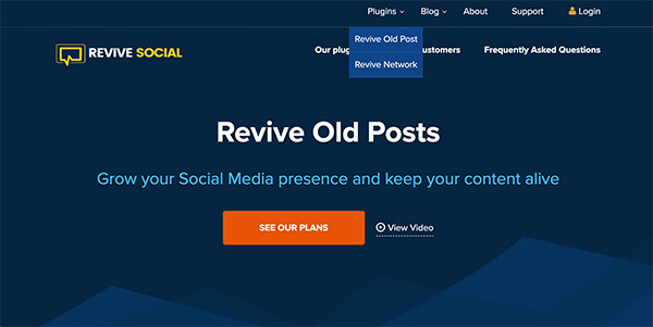 Revive Old Posts social media marketing tool