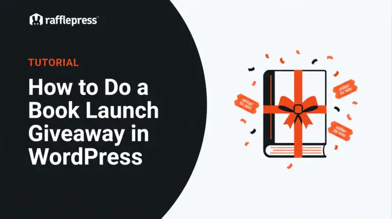How to Do a Book Giveaway on Launch Day (the Easy Way)