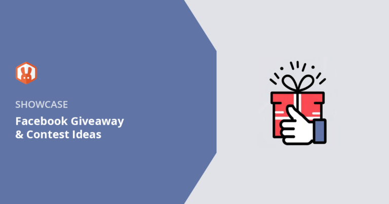 Facebook giveaway ideas