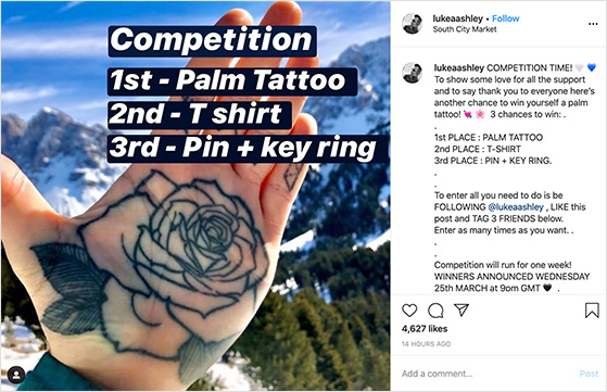 12 Great Instagram Giveaway Examples (Brands + Influencers)