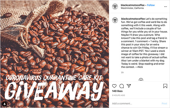 16 Best Instagram Giveaway Ideas (Including Examples)