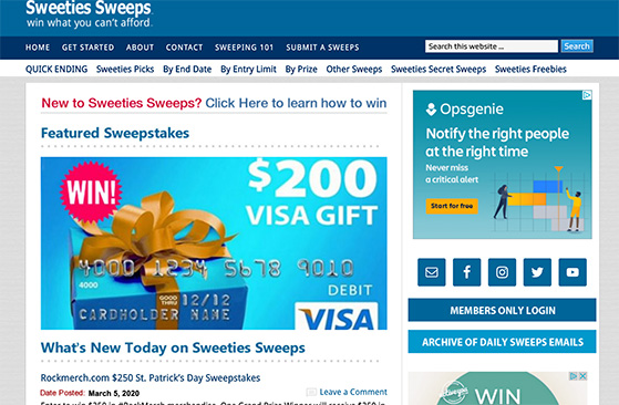 Giveaway Listing 2023 - World's best giveaways & sweepstakes