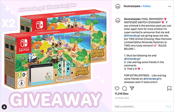 12 Great Instagram Giveaway Examples (Brands + Influencers)