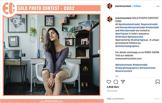 how to run a social media photo contest