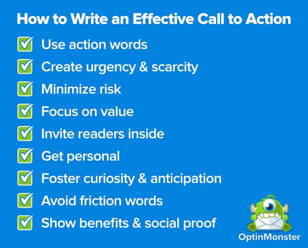 how to create the perfect call to action