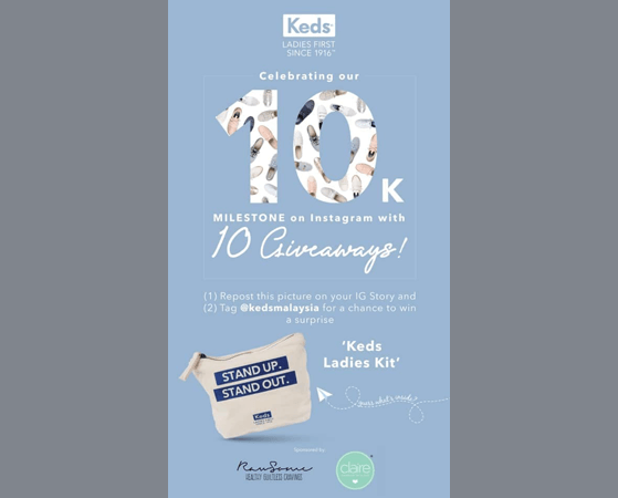 Instagram Giveaway Story Template