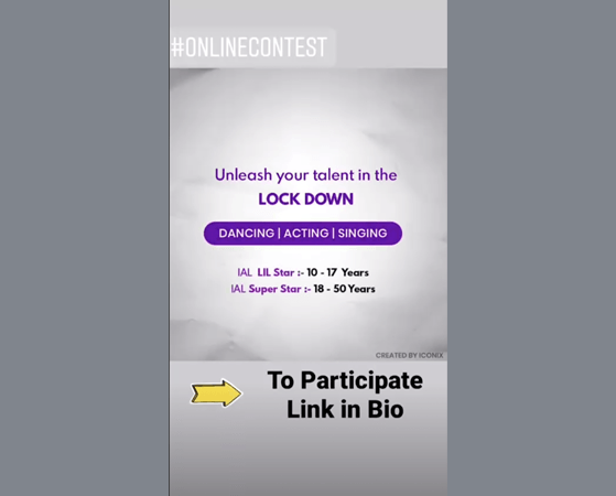 Instagram Story User Generated Content Giveaway