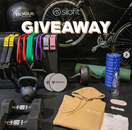 Fitness giveaway prize bundle