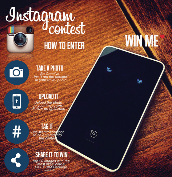 Choose a relevant prize for your Instagram photo contest