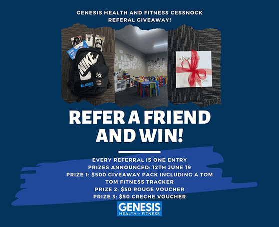 Refer a friend giveaway prize