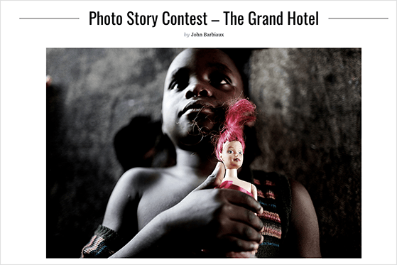 Run a photo story contest to promote your photography business