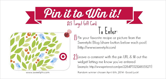 Enter Our Pin It To Win It Contest