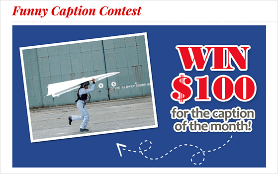 Cash prize caption contest