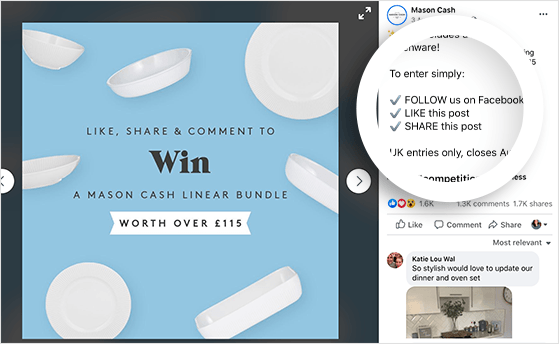 Free Facebook Comment & Like Winner Picker