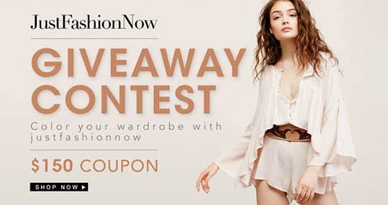 Clothing sample giveaway contest