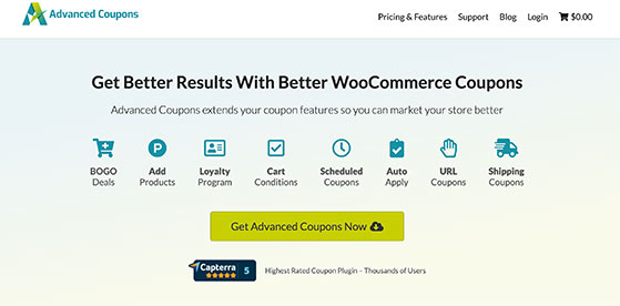 Advanced Coupons for WooCommerce