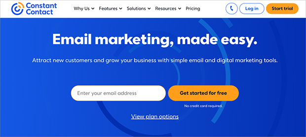 Constant Contact is the best email marketing service for small businesses