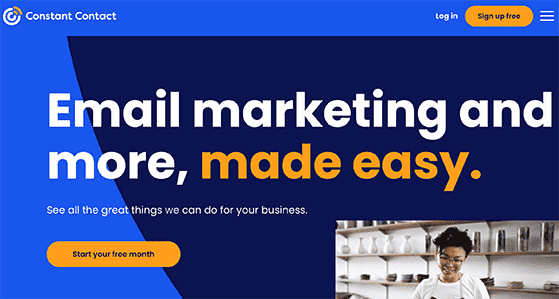 Constant Contact is the best email marketing service for small businesses
