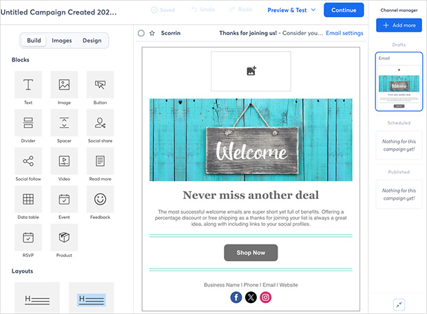 Constant contact email builder