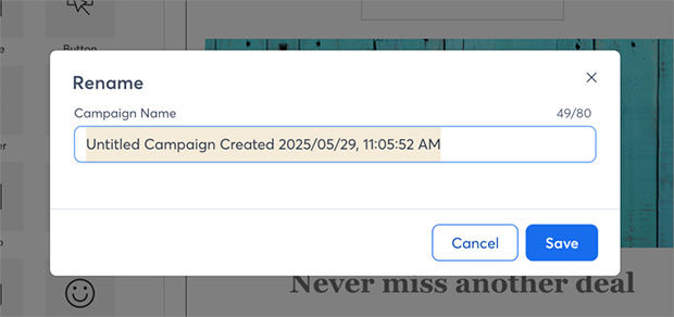 Give your welcome email a new title