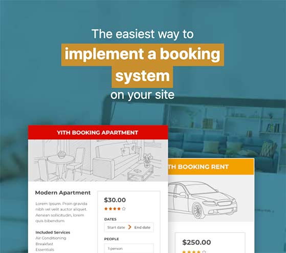 YITH Booking and Appointment plugin for WooCommerce