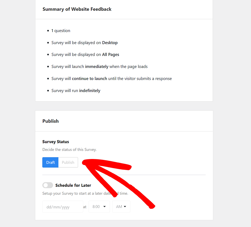 new-survey8 - RafflePress Publish your WordPress survey in UserFeedback