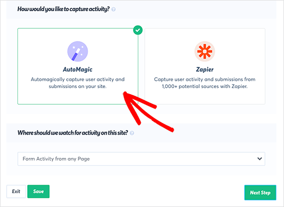 TrustPulse AuotMagic activity trigger