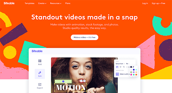 Animated Video Maker I Create Animated Videos with Biteable