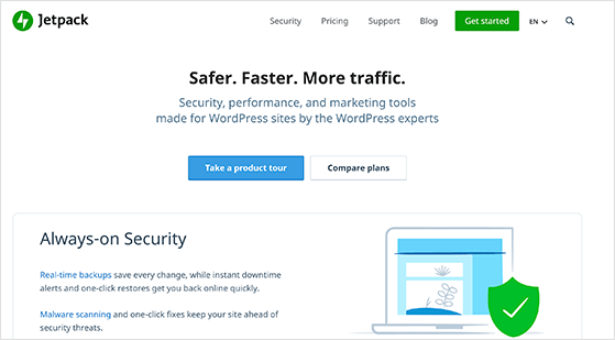 Jetpack WordPress video hosting