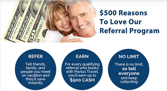 Free cash refer a friend promotion idea