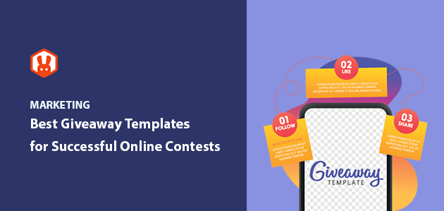 8 Giveaway Templates for Successful Online Contests