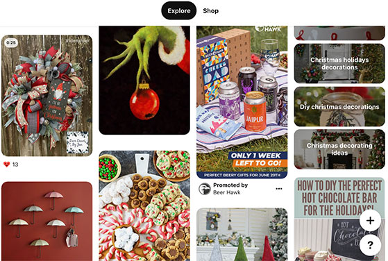 Post seasonal content on Pinterest in advance for more Pinterest followers