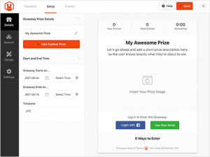 9 Giveaway Templates for Successful Online Contests
