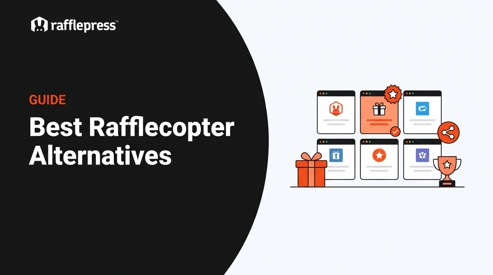 Best Rafflecopter alternatives for giveaways, a guide to replacement giveaway tools for WordPress
