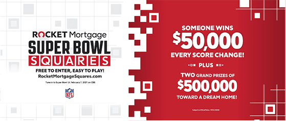 Rocket Mortgage Super Bowl Squares Sweepstakes TV Spot, 'Get Ready' 