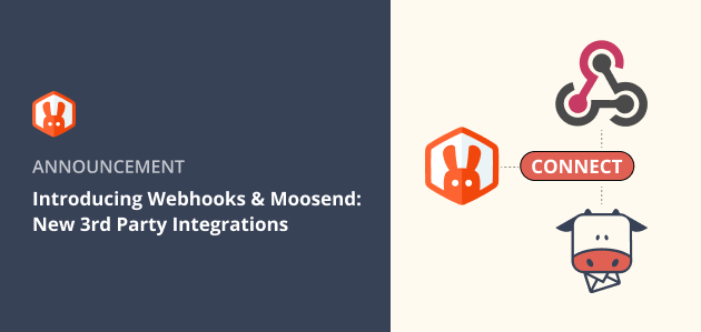 Introducing Webhooks & Moosend: New 3rd Party Integrations