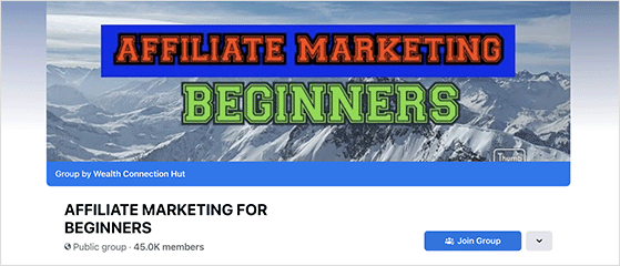 join affiliate marketing communities for affiliate marketing ideas.