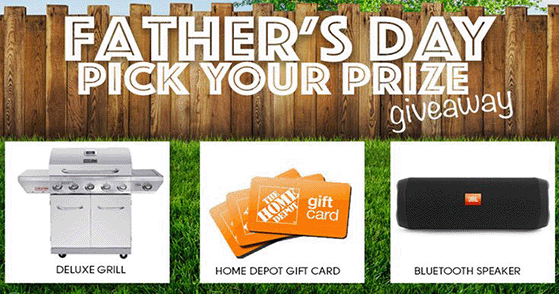 Father's Day giveaway ideas pick a prize