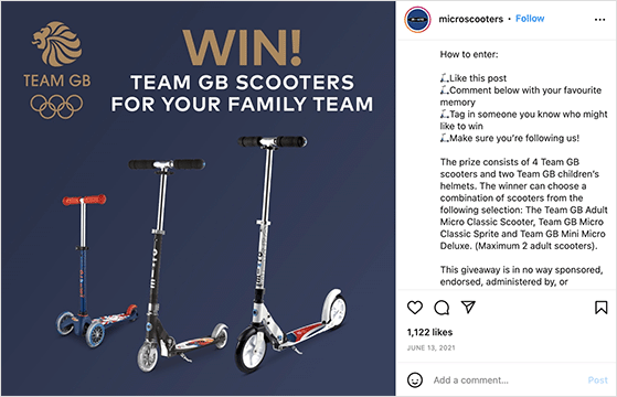 Micro Scooters Father's Day giveaway
