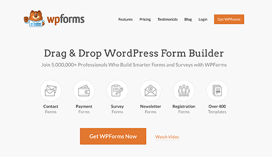 WPForms is the best plugin for learning how to create a contact form in WordPress