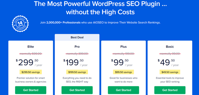 all in one seo pricing
