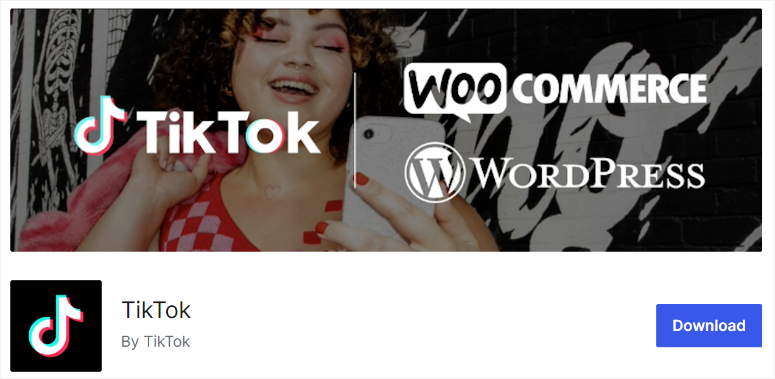 TikTok for WooCommerce plugin