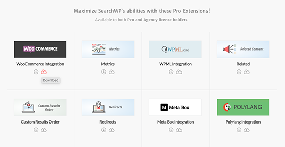 SearchWP Extensions