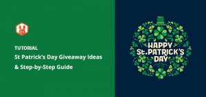 st patricks day giveaway social media