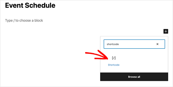 Add Sugar Calendar to WordPress Page with shortcode