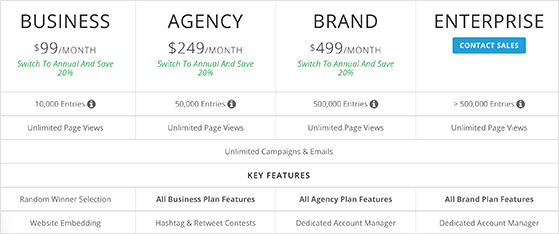 Shortstack pricing