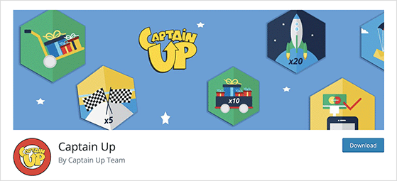 CaptainUp WordPress gamification plugin