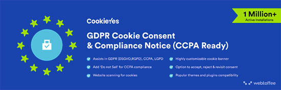 GDPR Cookie Consent CookieYes